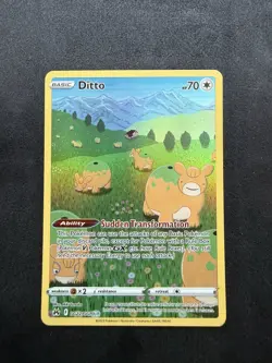 Pokemon Ditto GG22/GG70 Crown Zenith Ultra Rare Holo EN 2023 70HP - Image 1