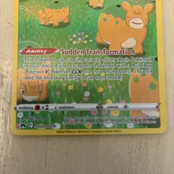 Pokemon TCG Ditto Holo Ultra Rare SWSH: Crown Zenith: Galarian Gallery GG22/GG70 - Image 3