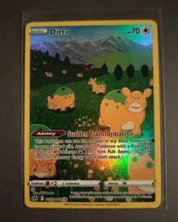 Ditto GG22/GG70 SWSH: Crown Zenith: Galarian Gallery Holo Pokemon TCG - Image 1
