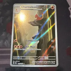 Charmeleon 169/165 Special Illustration Rare Pokemon Scarlet Violet 151 NM 2023 - Image 1