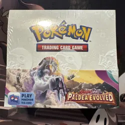 Pokemon TCG Scarlet And Violet Paldea Evolved Booster Box FACTORY SEALED - Image 1