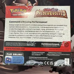 Pokemon TCG Scarlet And Violet Paldea Evolved Booster Box FACTORY SEALED - Image 2