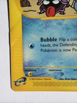 Horsea 84/147 Aquapolis Heavily Played. Vintage Pokemon - Image 3
