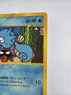 Horsea 84/147 Aquapolis Heavily Played. Vintage Pokemon - Image 5