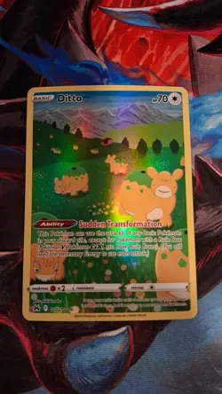 The Pokemon Company Ditto GG22/GG70 Crown Zenith GG Ultra Rare Holo FA EN 70HP🔥 - Image 3