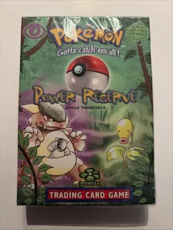 1999 Pokemon WOTC Power Reserve Jungle Theme Deck - Factory Sealed - Image 1