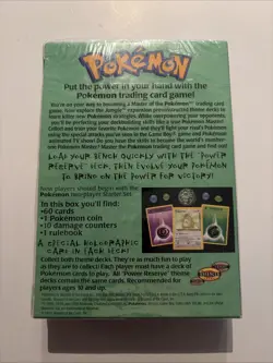 1999 Pokemon WOTC Power Reserve Jungle Theme Deck - Factory Sealed - Image 2