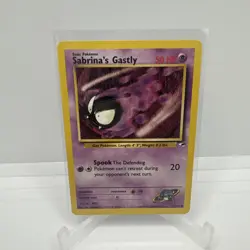 Pokemon TCG | Sabrina's Gastly 93/132 | Gym Heroes Common | Near Mint - Image 1