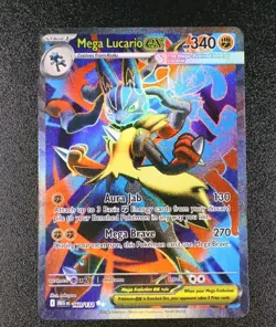 Pokemon TCG Mega-Lucario-EX Holo Rare 160/132 - Image 1