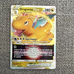 Dragonite VSTAR Pokemon GO 050/078 Holo Ultra Rare Pokemon TCG Card (#1) - Image 1