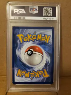 EEVEE MASTER BALL REVERSE HOLO PSA 9 2025 POKEMON PRE EN-PRISMATIC EVOLUTIONS - Image 2