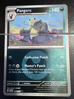 Pangoro (Energy Symbol Pattern) 140/217 Ascended Heroes Pokemon Reverse Holo NM - Image 1