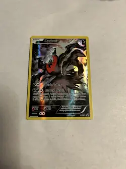 Pokemon TCG 2016 Darkrai Promo XY114 Holo Foil Full Art Mythical Collection - Image 1