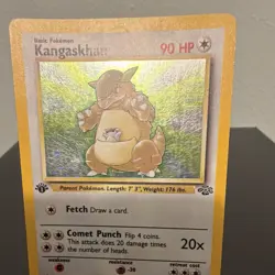 Pokemon TCG Kangaskhan 44/64 Jungle 1st Edition Holo Rare English 90 HP - Image 4