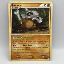 Cubone - HS Triumphant 60/102 - Non-Holo - Pokemon TCG - Image 1