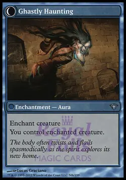 Soul Seizer / Ghastly Haunting 4x FOIL DKA MTG Dark Ascension Uncommon 2 MT 2 NM - Image 2