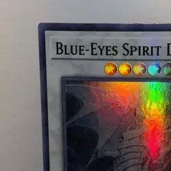 Blue-Eyes Spirit Dragon (Green) LDS2-EN020 - 1st Ed. Ultra Rare LP Yugioh TCG - Image 2