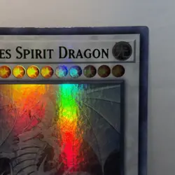 Blue-Eyes Spirit Dragon (Green) LDS2-EN020 - 1st Ed. Ultra Rare LP Yugioh TCG - Image 3