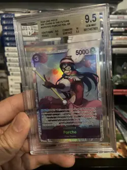 ONE PIECE #072 PORCHE 2024 500 YEARS IN THE FUTURE OP07 072 BGS 9.5 Gem Mint - Image 5