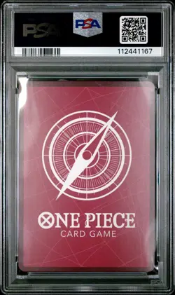 2023 ONE PIECE WINGS OF THE CAPTAIN JAPANESE UTA ALTERNATE ART OP06-001 PSA 10 - Image 2