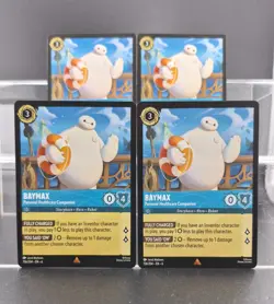 Disney Lorcana Baymax - Personal Healthcare Companion 156/204 Azurite Sea 4 Card - Image 1