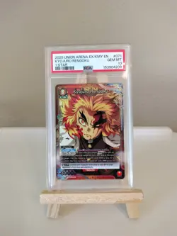 Union Arena TCG Kyojuro Rengoku Alt Art Holo PSA 10 Gem Mint Demon Slayer - Image 1