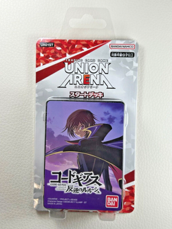 Union Arena Code Geass Starter Deck New Sealed Japanese UA01ST - Image 1