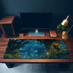 MTG Playmat | Mushroom Forest Themed Playmat | Unofficial MTG Playmat - Image 3