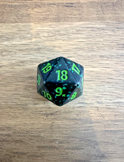 Magic MTG Final Fantasy - Green Spindown Dice D20 - Prerelease Kit - Image 3