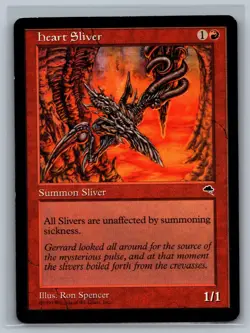 Magic The Gathering Tempest Heart Sliver MTG TCG CCG - Image 1