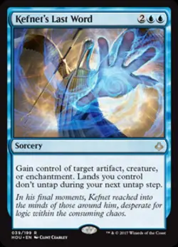 Kefnet's Last Word - Light Play MTG Hour of Devastation - Image 1