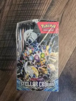 Pokemon TCG: Scarlet & Violet Stellar Crown Factory Sealed Booster Box - Image 3