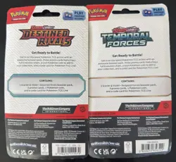 Pokemon: Destined Rivals & Temporal Forces Togakiss Checklane Blister Combo - Image 2