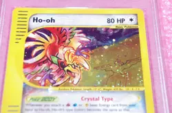 2003 Pokemon Crystal Ho-oh 149/144 Skyridge Holo PSA 8 GRADED Near Mint / Mint - Image 1