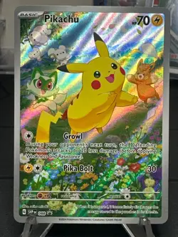 Pikachu SVP 088 NM Paldea Adventure Chest Black Star Promo [Pokemon, Near Mint] - Image 1