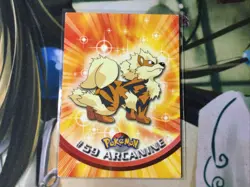1999 Topps Pokemon TV Animation Edition ARCANINE #59 Non-holo - Image 1