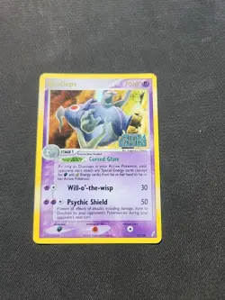 Dusclops 17/100 Pokemon Reverse Holo Rare EX Crystal Guardians Set Stamped-LP - Image 1