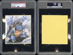 PSA 9 8 Seq Charizard Blastoise Venusaur Pokemon Center Shikishi Japanese Art 1 - Image 4