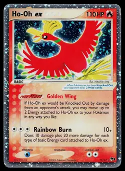 Pokemon Card - Ho-Oh ex POP Series 3 17/17 Rare Holo - Image 1