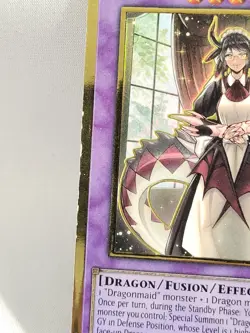 YuGiOh TCG 2 x Secret 1 x Gold House Dragonmaid MYFI-EN022 Mago-EN027 LP - Image 5