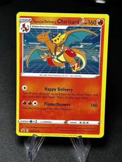 Special Delivery Charizard SWSH075 SWSH: Sword & Shield Promo Cards Holo - Image 1