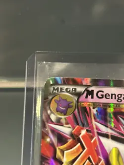 Pokemon TCG M Gengar EX XY166 Shiny Holo Black Star Promo Card - Image 4