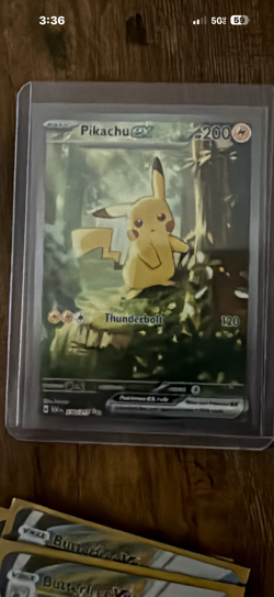 Pikachu ex 276/217 Ascended Heroes SIR Pokemon Card Special Illustration Rare - Image 3