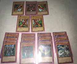 Yugioh Deck Lot! Harpies! Exodia! Spellcasters! Vampires! Etc! 300ish Cards! - Image 5