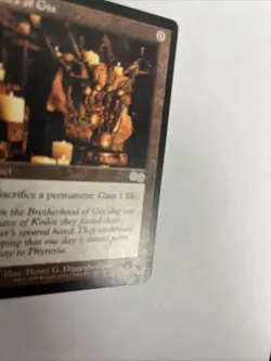 Claws Of Gix Urza’s Saga Card #290 MTG HP - Image 2