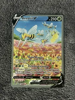 Beedrill V 161/189 Alternate Art Astral Radiance Pokemon Card Near Mint - Image 1