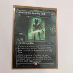 Adamantium Bonding Tank The Ozolith NM Secret Lair Drop 1741 MTG Regular - Image 1
