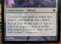 MTG Not of This World x1 LP/NM ~Rise of the Eldrazi (Magic)*Free Shipping* - Image 4