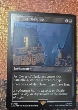 Cover of Darkness (Foil Etched) Universes Beyond: Assassin's Creed Foil - Image 1