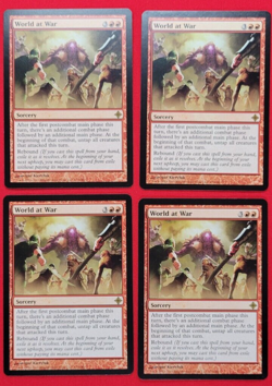 MTG Play Set (X4): World at War - Rise of the Eldrazi - Image 1